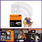 Aluminum Foil Lids for Nespresso Vertuo Reusable Pods, 100 PCS Foil Seal Cover