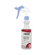 Agar 500ml Stainless Steel Oil Spray Bottle with Optional Trigger Durable Design
