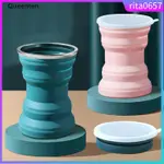 FOLDING WATER BOTTLE CUP 320ML FOLDABLE SILICONE COFFEE DRIN