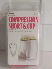 Franklin Flexpro Compression Shorts and Cup Youth Size L/XL Waist 24-30