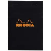 在飛比找誠品線上優惠-法國RHODIA 上掀式騎馬釘方眼筆記本/ A6/ Blac