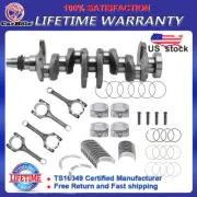 Connecting Rod Piston Kit &Crankshaft FIT Hyundai Veloster RE:FLEX Hatchback 3-D (for: Hyundai)