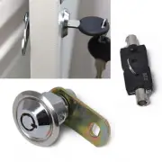 5/8" Tubular Cam Cylinder for Cabinet Tool Box 180 Degree Turn Replacement Lock