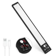 Under Cabinet Lights,12inch Rechargeable Motion Sensor Closet Light, 3200mAh ...