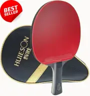 Ping Pong Paddle Set, Soft Sponge, Control, Carry Bag Included