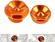 NICECNC M24x1.5 Front Wheel Spindle Nuts Screws Kit Compatible with KTM 125-450 XC/XCF/SX/SXF 2003-2014 125-530 XCW/XCFW/EXC/EXCF 2003-2015,Compatible with Husqvarna 125-501 FE/TE 2015,See Fitment