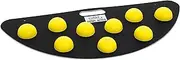 Fielder's Dome Mat – Baseball and Softball Training Equipment for Improved Fielding Practice, Agility, Hand-Eye Coordination and Reaction Speed. Durable, Multi-Surface Compatible. 33.5" x 14" x 1.75"