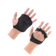 Anti-slip Weight Lifting Gloves Work Out Men Man Half Finger Protective