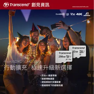 Transcend 創見 32GB/64GB/128GB 記憶卡 UHS-1 microSD 300S