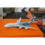 1:400 國泰航空 CATHAY PACIFIC 747-8F TRADE彩繪 JC製作 機鼻與艙門可開