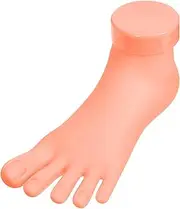 HAPINARY Wearing Nail Manicure Set Nail Drill Foot Model for Nail Art Practice and Training