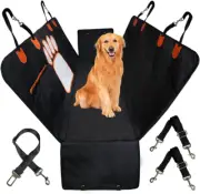 Dog Car Seat Cover for Back Seat Hammock, Waterproof & Scratchproof Dog Saet Cov