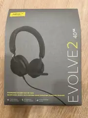 Jabra Evolve2 40 SE Stereo USB-A Computer Headset HSC131 -Black Brand New In Box