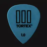 Dunlop Tortex TIII III Blue 1.00mm Picks Plectrums 1 2 3 4 5 6 10 12 20 24 36