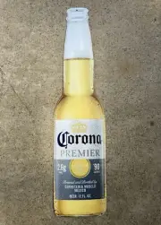 NEW Corona Premier Bottle Tin Tacker Beer Sign Cerveza Mexico Import Man Cave