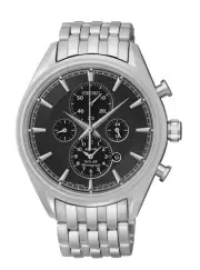 Seiko SSC211 SSC211P1 Mens Solar Alarm Watch Chronograph Sunlight RRP $699.00