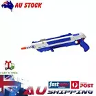 2025 Salt Power Gun Mosquito Fly Bug Insect Salt Gun Pump Action Toy Blue-White