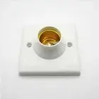 Stand Screw Socket LED Adapter Fixing Lamp Holder Converter E27 Bulb Base