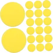 MOLUCKFU 100pcs Mini Plastic Counting Game Chips Learning Educational Toys for Toddlers Poker Chips Blank Chips for Teaching Aid