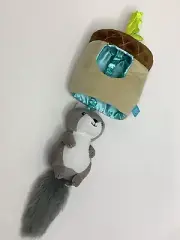 Manhattan Toy Company Musical Baby Plush Squirrel Crib Pull Toy Stuffed