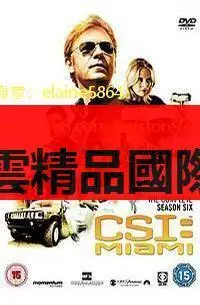 在飛比找露天拍賣優惠-DVD 歐美劇 CSI:犯罪現場調查邁阿密篇第六季 CSI: