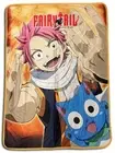 Fairy Tail Natsu And Happy Anime Throw Blanket