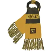 Burley Sekem - Official AFL Hawthorn Hawks Scarf - FREE POSTAGE