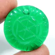 Carving Natural Onyx Chalcedony Handcrafted Designer Gemstone 20.30Ct