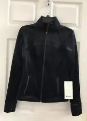 NWT LULULEMON Define Jacket *Velvet Size 8 Black - LW4CICS BLK