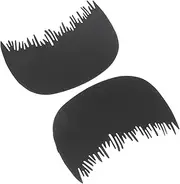 Vaguelly Hairline Comb Barrier Kit 2pcs Fiber Applicator Combs for Hairline Powder Hairline Guard Tool Simple Hairline Comb Hair Building Fiber Comb