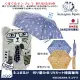 【Kusuguru Japan】日本眼鏡貓NEKOZAWA貓澤系列晴雨兩用抗UV折疊傘 -藍色