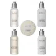 Bathe Marine Travel Pack Mini Shampoo Conditioner Body Wash Body Balm | Bnb Supp