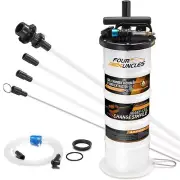 FOUR UNCLES 6.5L Fluid Extractor - Pneumatic/Manual Vacumm Oil Extractor with...