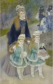 ARTICULOZY Giclee Print Rolled - Renoir - Mother and Children - 40x50 Inch Canvas Wall Decor Art Print