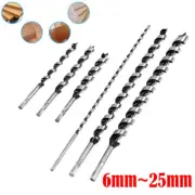 6mm~25mm Auger Drill Bits 230~460mm Hex Shank Long Bits Carpentry Joinery Bits
