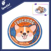 TOUCHDOG Circle Resting Mat For Cats Dogs Small Animals – Corgi