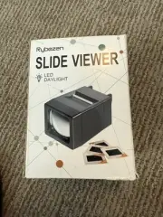 New Sealed Box LED Lighted Illuminated 35mm Slide Viewer(2AA Batteries Included)