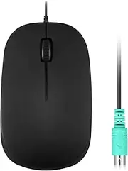 Perixx PM-201PB-10042 Wired PS2 Mouse, Black