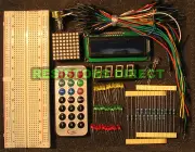 Electronic Project Starter Kit E Basic Arduino Beginners Kit Breadboard,1602,LED