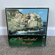 Sure-Lox Wonderful World Manarola Italy 1000 Piece Puzzle NEW SEALED