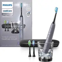 在飛比找樂天市場購物網優惠-Philips【美國代購】飛利浦 電動牙刷 超音波鑽石靚白9