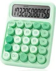 Mechanical Switch Calculator,12 Digits,Large LCD Display,Calculator Big Buttons