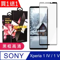 在飛比找PChome24h購物優惠-買一送一【SONY Xperia 1 IV】 5D高清透明保