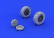 eduard 648193 1/48 A6 Wheels for Hobby Boss (Resin)