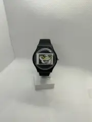 Watch Mickey White Sur Black SUOZ337 Rubber Mouse Disney