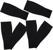 BESPORTBLE Sports Leg Support Compression Socks Shin Guards Elastic Calf Sleeves for Soccer Basketball Cycling