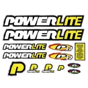 Powerlite - 1997 P17 Chrome decal set - old school bmx