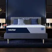 [Nectar] Classic Hybrid 12” Queen Mattress - Medium Firm - Memory Foam & Innerspring Coils - Cooling Top Layer - Pressure-Relief - Mattress in a Box - 365-Night Trial & Forever Warranty