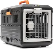 USA Pet Carrier & Crate 21'' - Premium Collapsible Design for Cats and Dogs - Po
