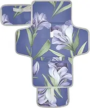 Reusable Changing Pads for Baby with Tissue Pocket Diaper mat Changing pad Travel with Built-in Pillow